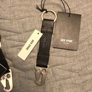 Jack Spade Pebbled Leather Key Fob 🚨LAST DAY🚨